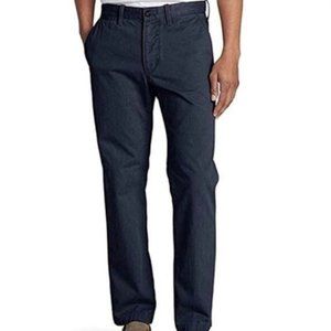 EDDIE BAUER Legend Wash Navy Chino Pant 32 Casual